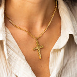 Collier Croix Arbre de Vie
