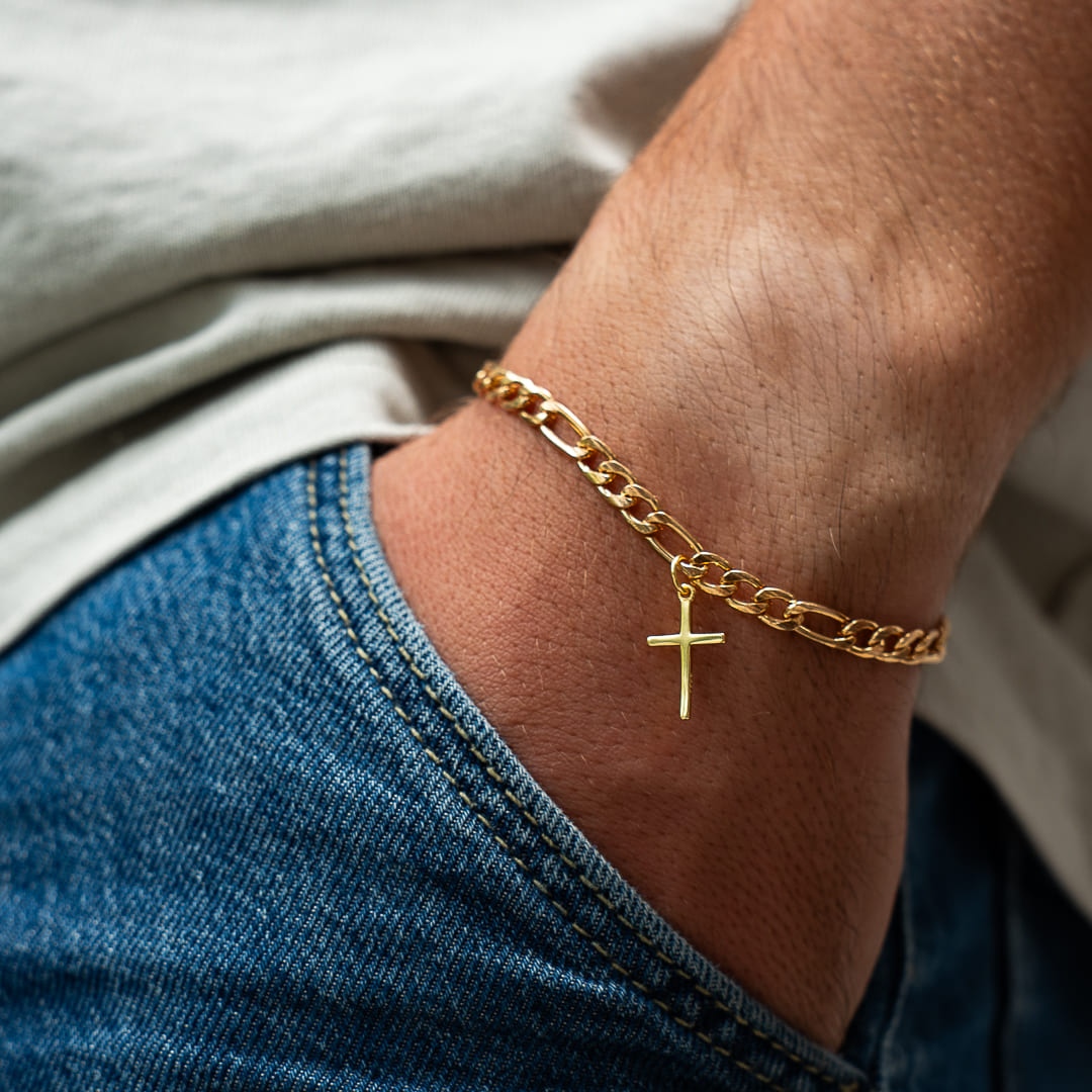 Divine cross bracelet