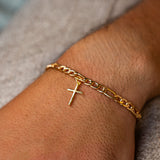 Divine cross bracelet
