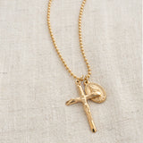 Miraculous virgin Cross Collar Cross Miraculous Medal