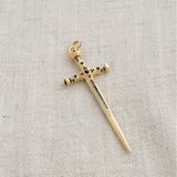 Sword cross pendant