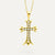 Collier Croix Royale Dorée