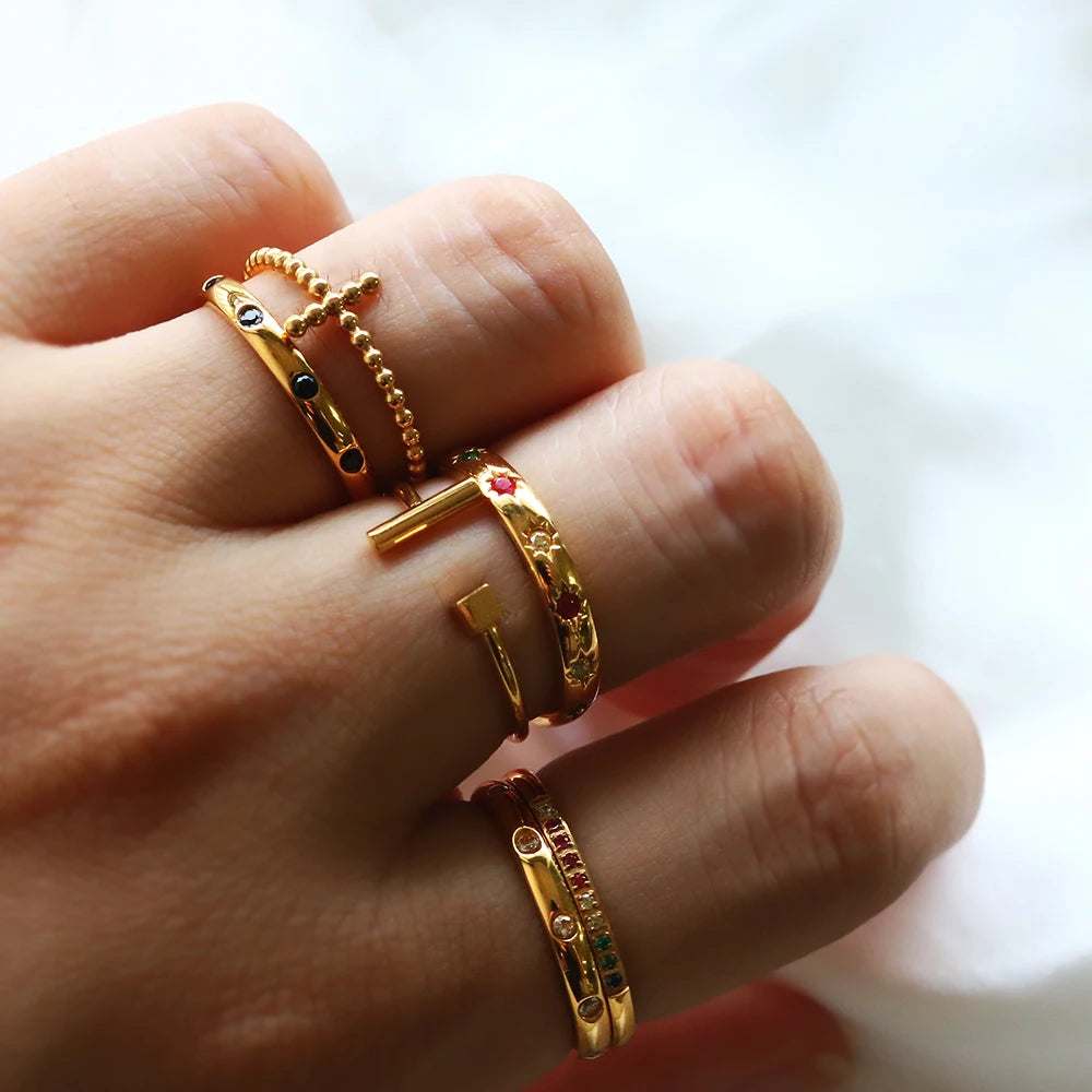 Minimalist Ring Cross