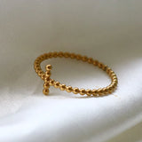 Bague Minimaliste Croix