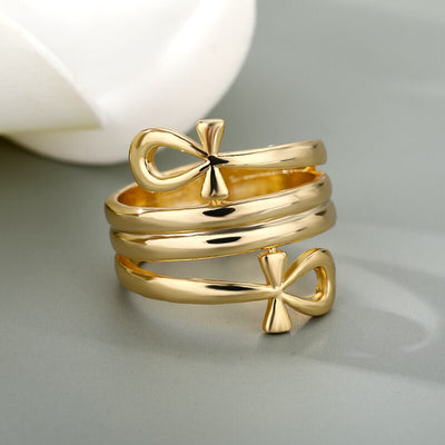 Double Cross of Life Ring