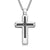 Men's Cross Necklace in 925 Sterling Silver