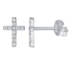 1 Zirconium Crystal Cross Piercing