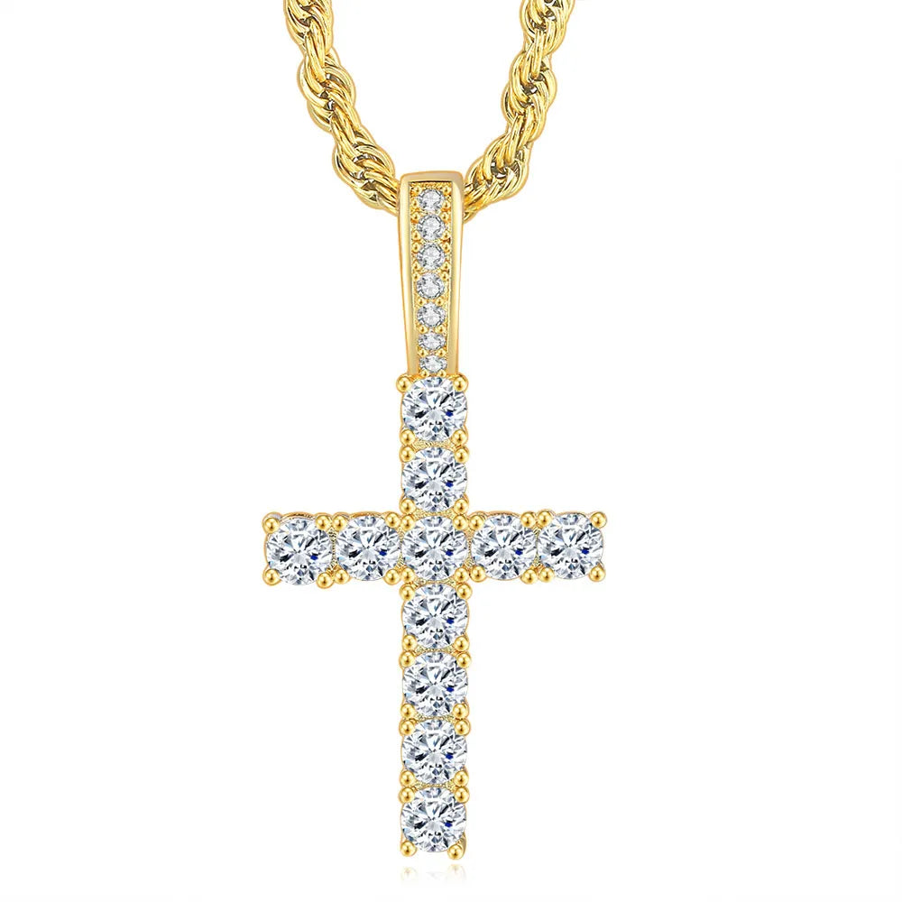 Mixed Cross Necklace 