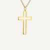 Men's Christian cross necklace