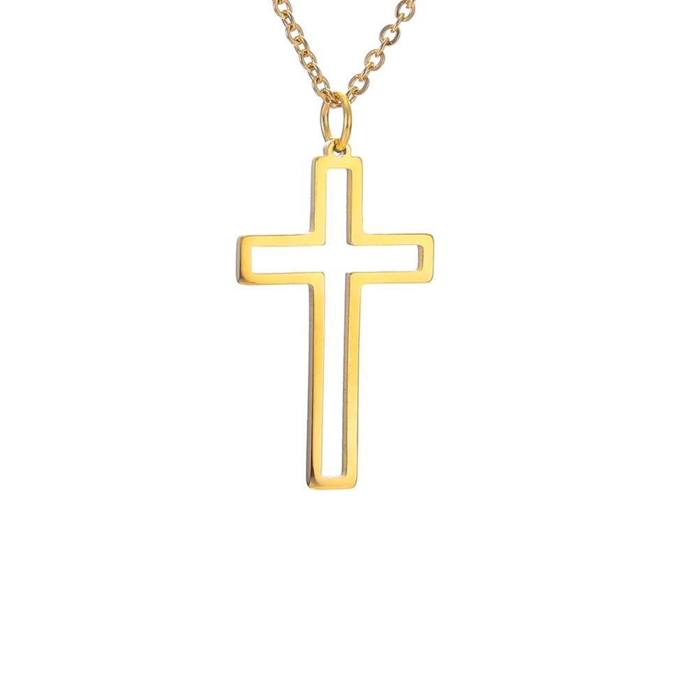 Men's Christian Cross Necklace