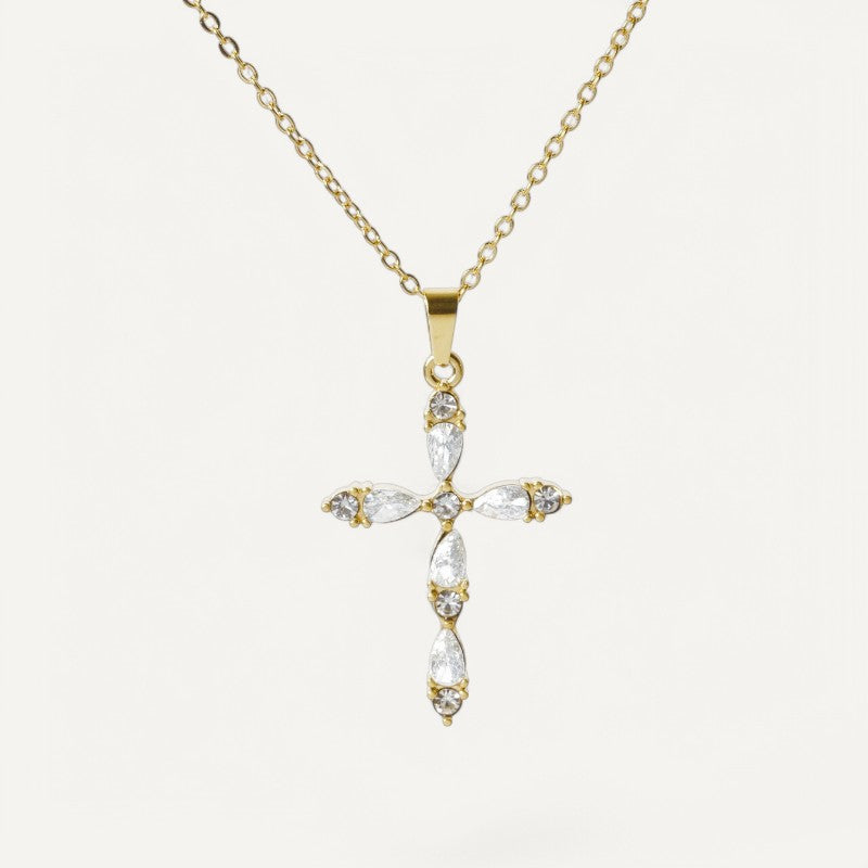 Collier Croix Étoilée