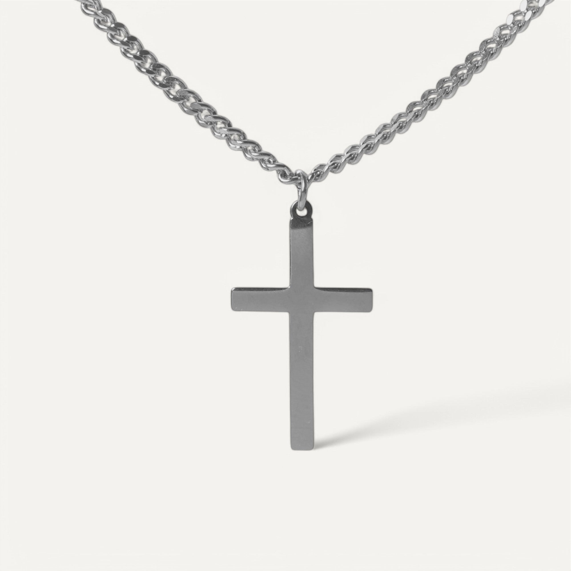 Collier Croix Lumière Sacrée