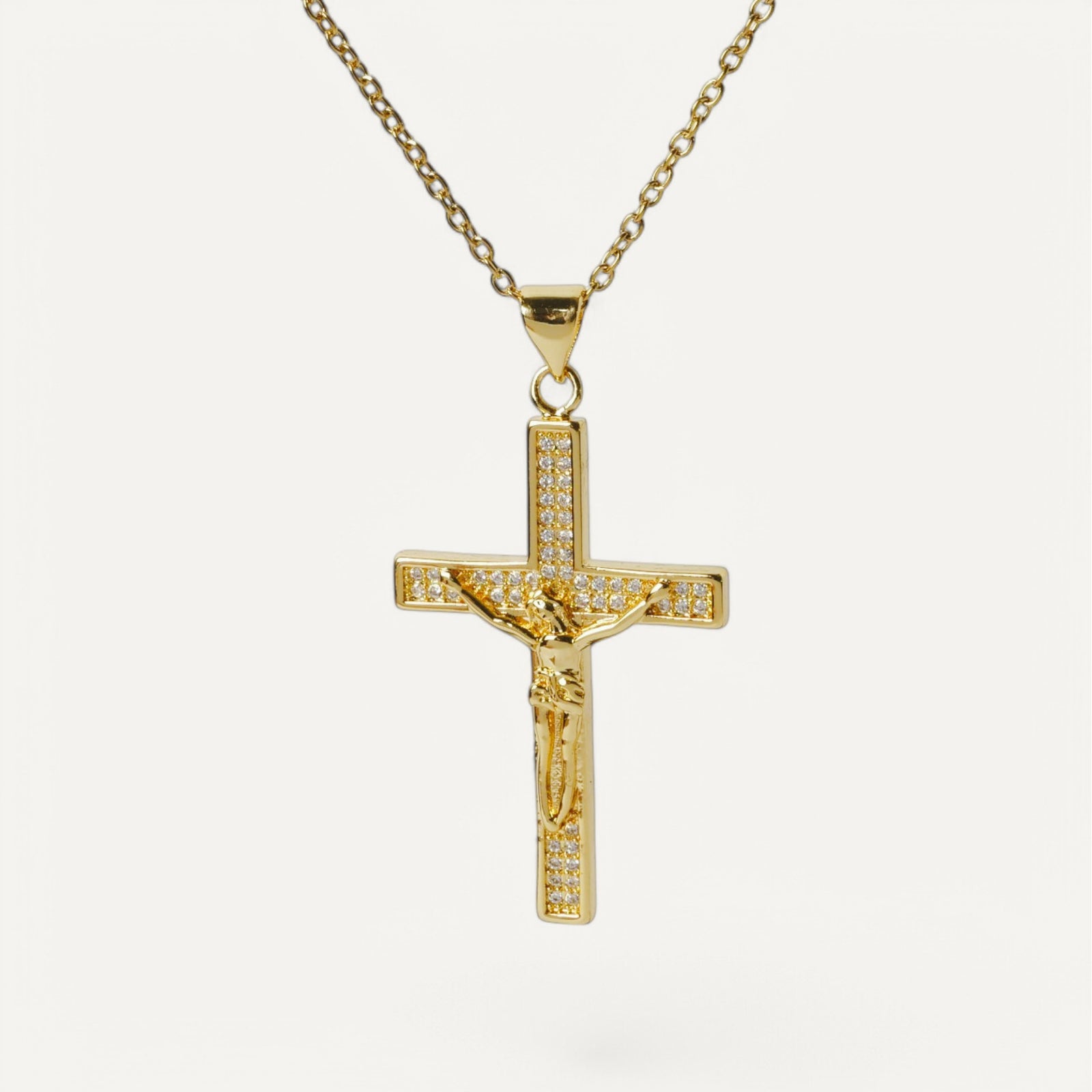 Collier Croix Cristal Sacré