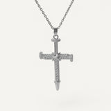 Collier Croix Scintillante