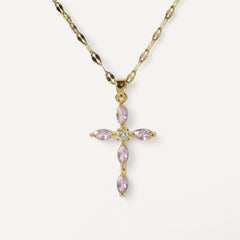 Women's Christian collar prayer