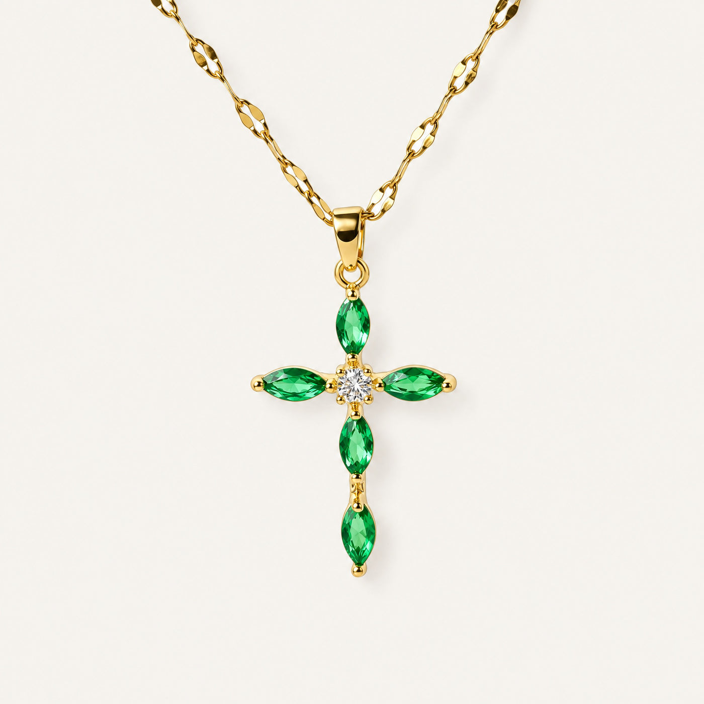 Collier Croix Et Couronne Pour Femme En Argent Sterling 925 Avec Zircon Cubique Étincelant - Bijou Élégant Et Tendance