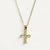 Collier Crucifix Doré
