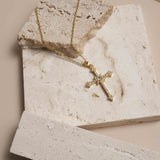 Collier Croix Rayonnement Divin