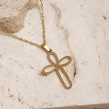Collier Croix Élégance Minimaliste