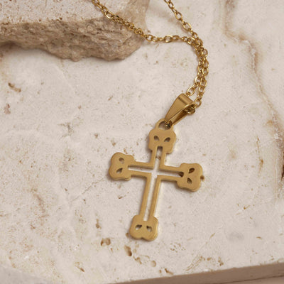 Collier Croix Lueur Chrétienne