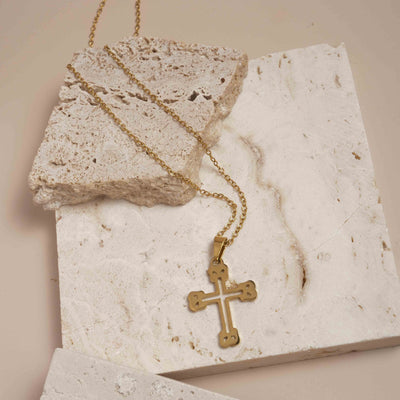 Collier Croix Lueur Chrétienne