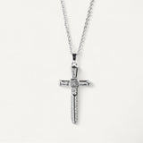 Collier Croix Épée Sacrée