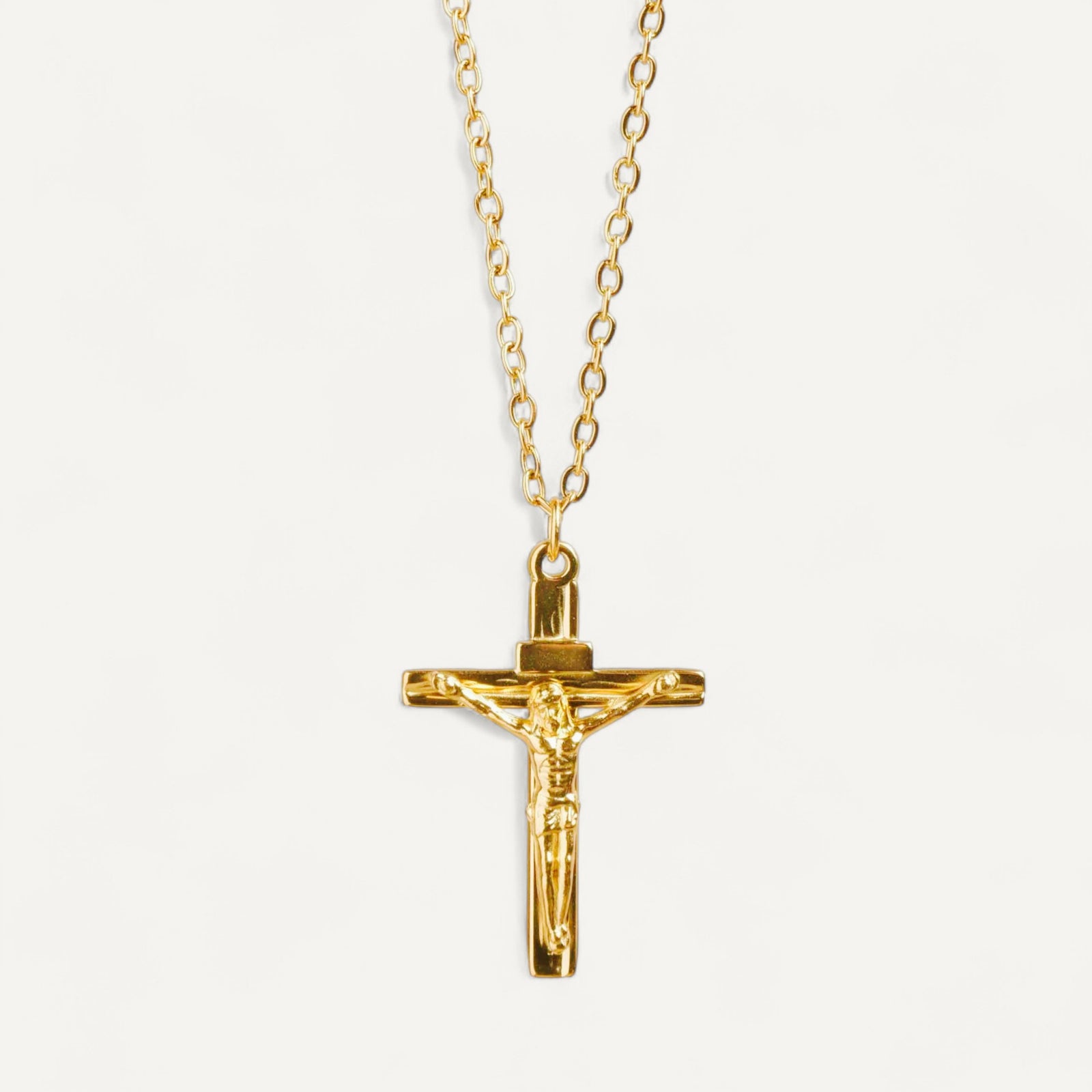 Collier Croix Femme Christ