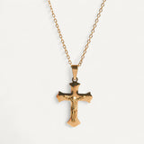 Collier Christ Sculpté