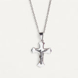 Collier Christ Sculpté