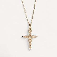 Collier Croix Brillance Divine