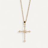Collier Croix Rayonnement Divin