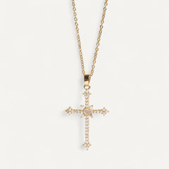Collier Croix Rayonnement Divin
