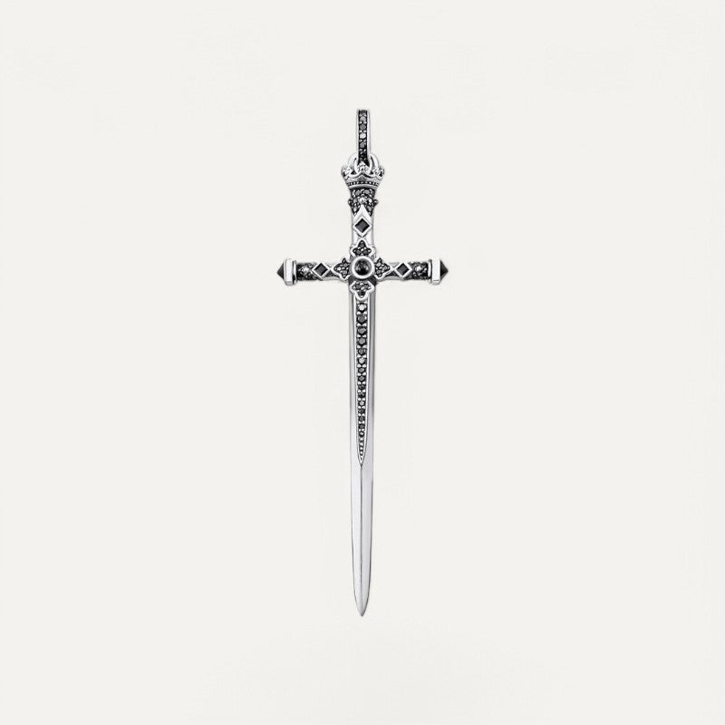 Sword cross pendant