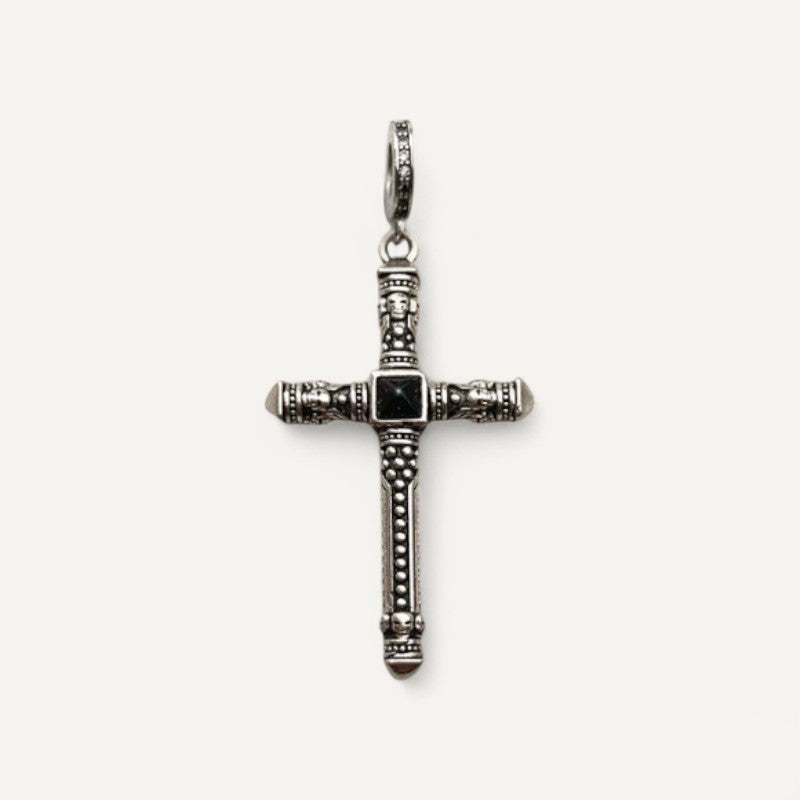 Male cross pendant