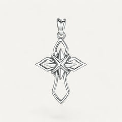 Pendentif Croix Rose des Vents