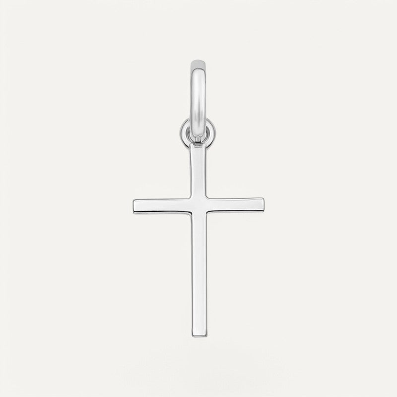 Silver cross pendant