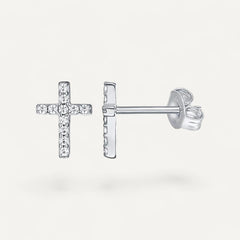 Piercing Croix Cristaux Zirconium