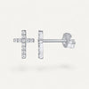 1 Zirconium Crystal Cross Piercing