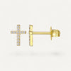 1 Zirconium Crystal Cross Piercing