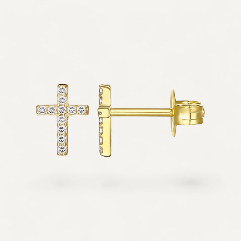 Piercing Croix Cristaux Zirconium