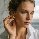 Boucles d’Oreilles Croix Étoile Vintage