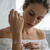 Armband Kreuz Eleganz Zeitlos