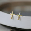 1 Zirconium Crystal Cross Piercing