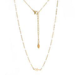 Collier Élégant avec Pendentif Croix de l'Ancienne Égypte