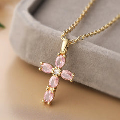 Collier Croix Élixir