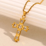 Collier Croix Royale