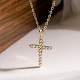 Collier Croix Fusion