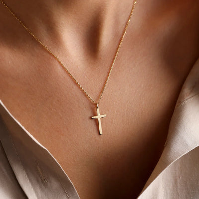 Cross necklace Divine Bright