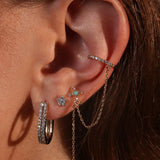 Boucles d'Oreilles Croix Cathare