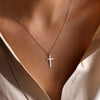 Collier Croix Éclat Divin